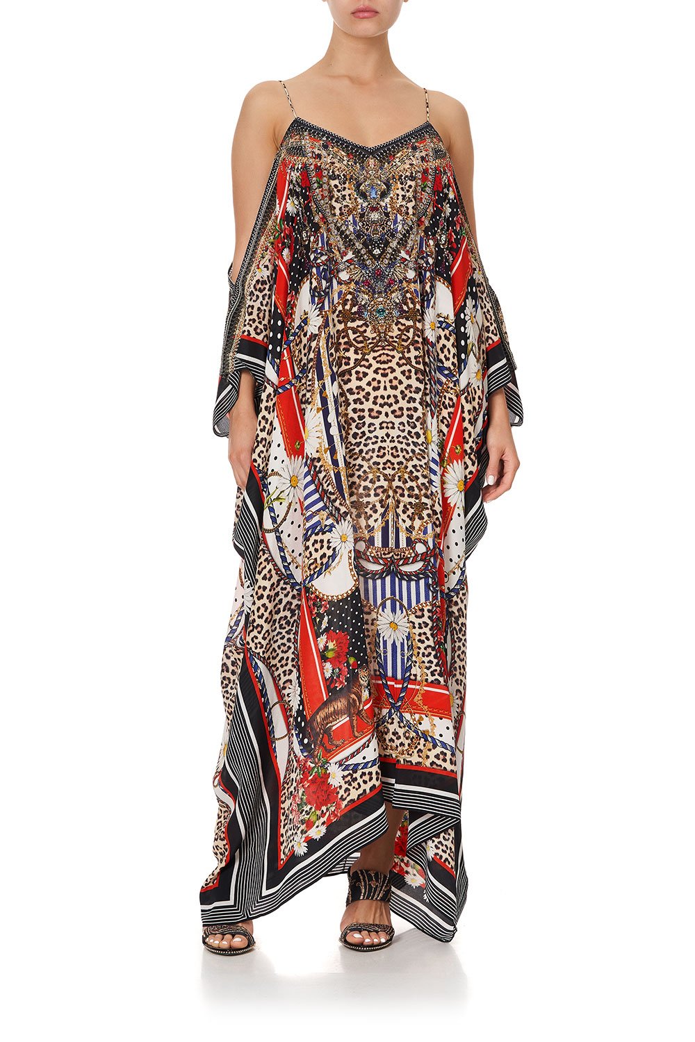 SHOESTRING STRAP KAFTAN DEAR BRIGITTE