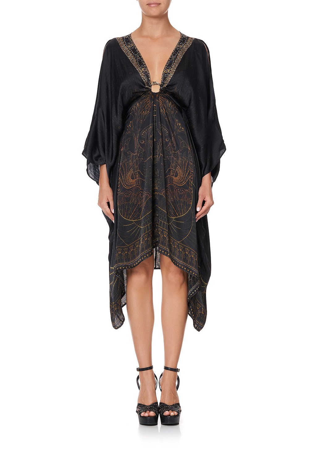 SHORT KAFTAN WITH HARDWARE COBRA KING