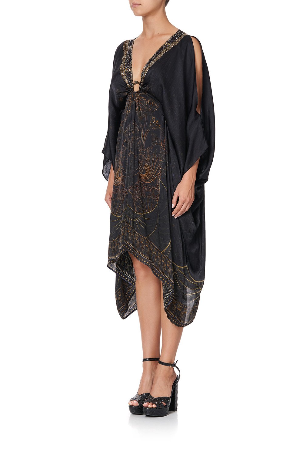 SHORT KAFTAN WITH HARDWARE COBRA KING