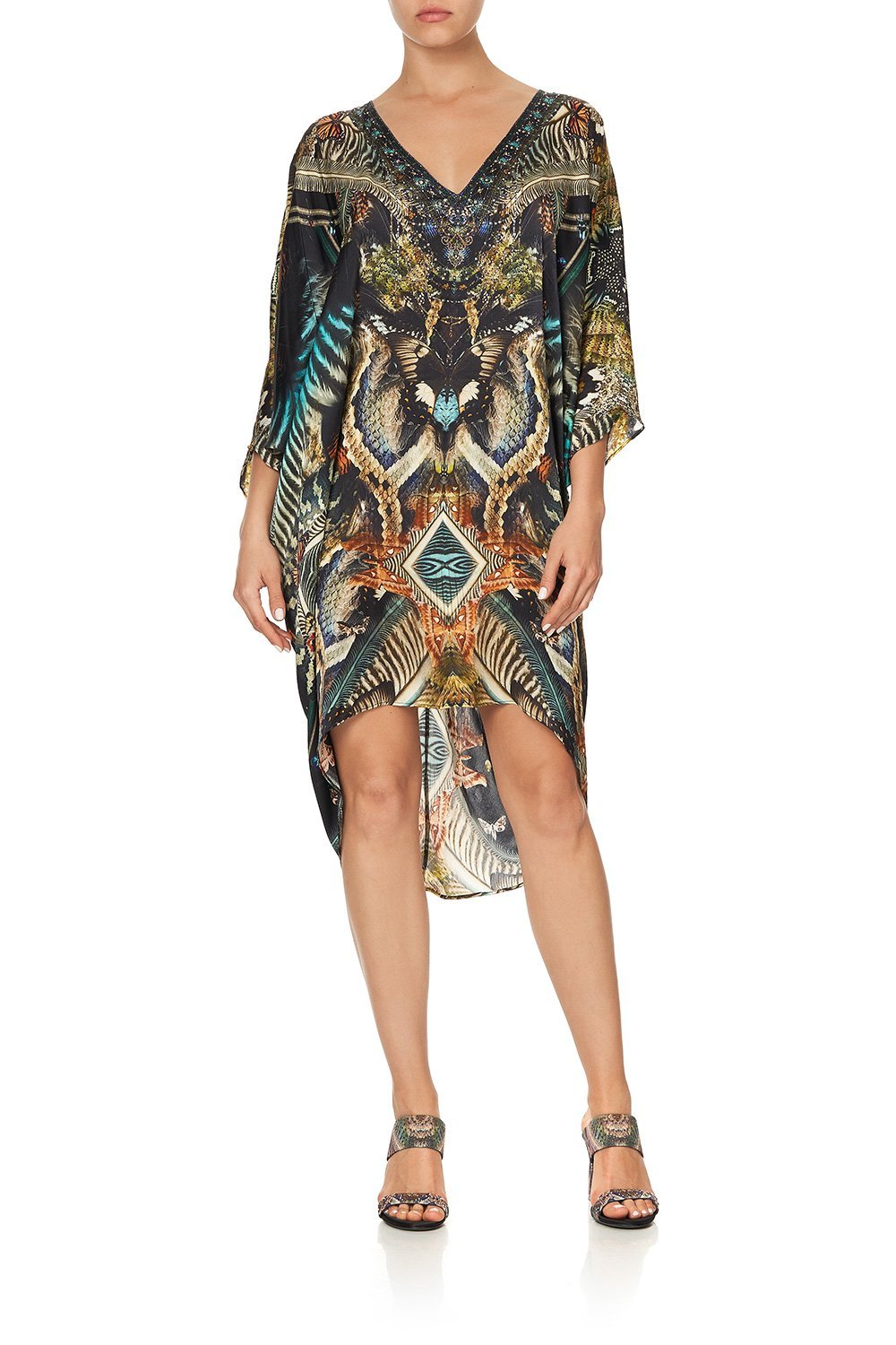 SHORT KAFTAN WITH RAGLAN SLEEVE MATERNAL INSTINCT