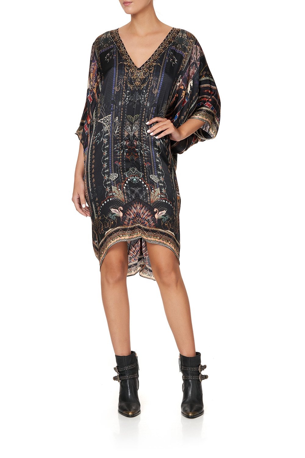 SHORT KAFTAN WITH RAGLAN SLEEVE SON OF SEVEN QUEENS