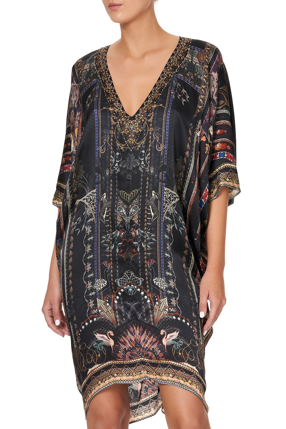 SHORT KAFTAN WITH RAGLAN SLEEVE SON OF SEVEN QUEENS