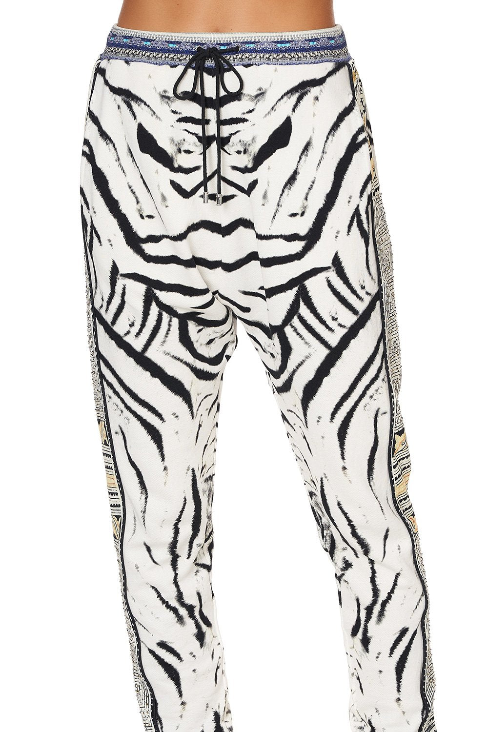 SIDE PANEL JERSEY PANT WILD BELLE