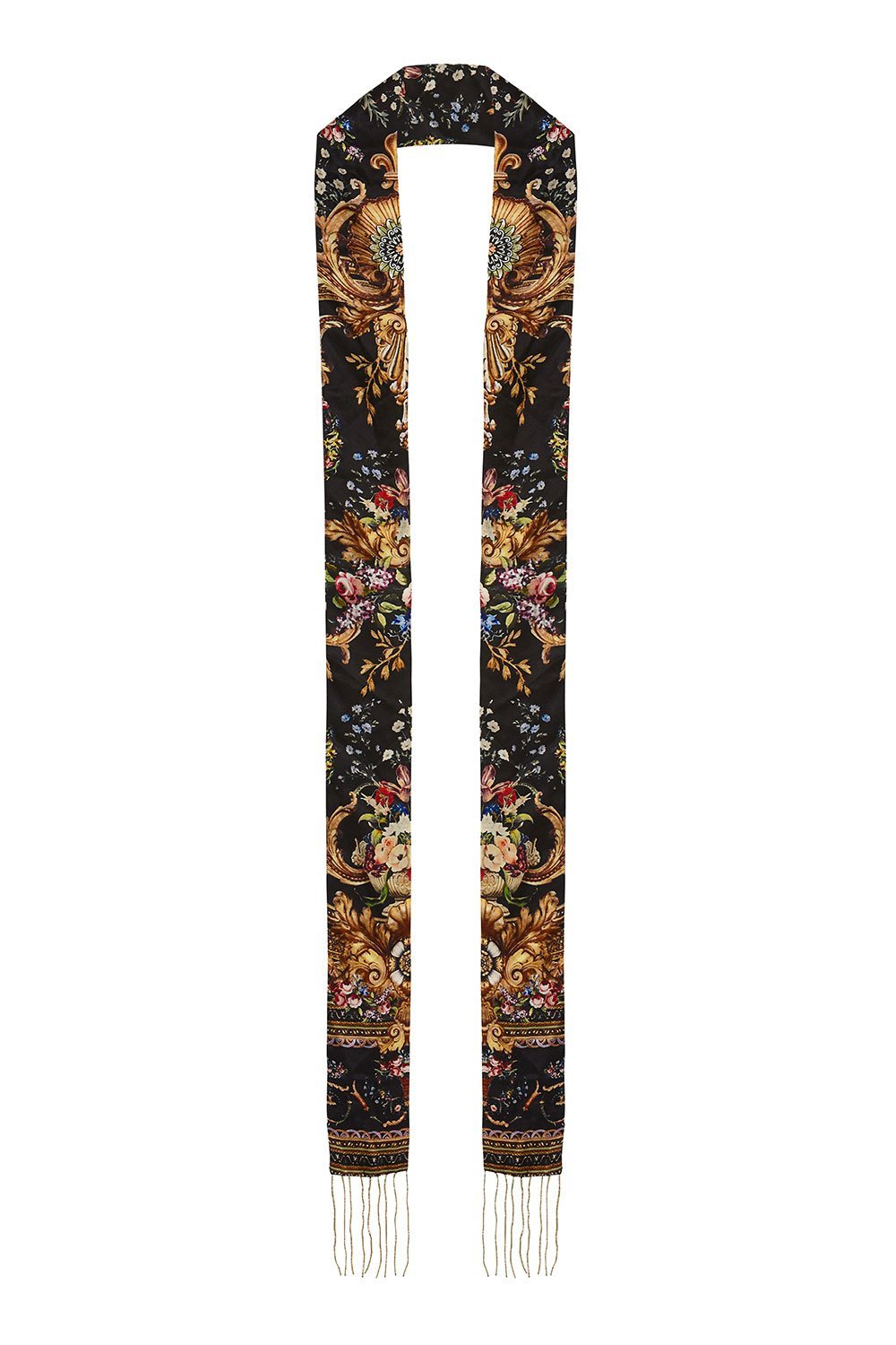 CAMILLA SKINNY SCARF FRIEND IN FLORA