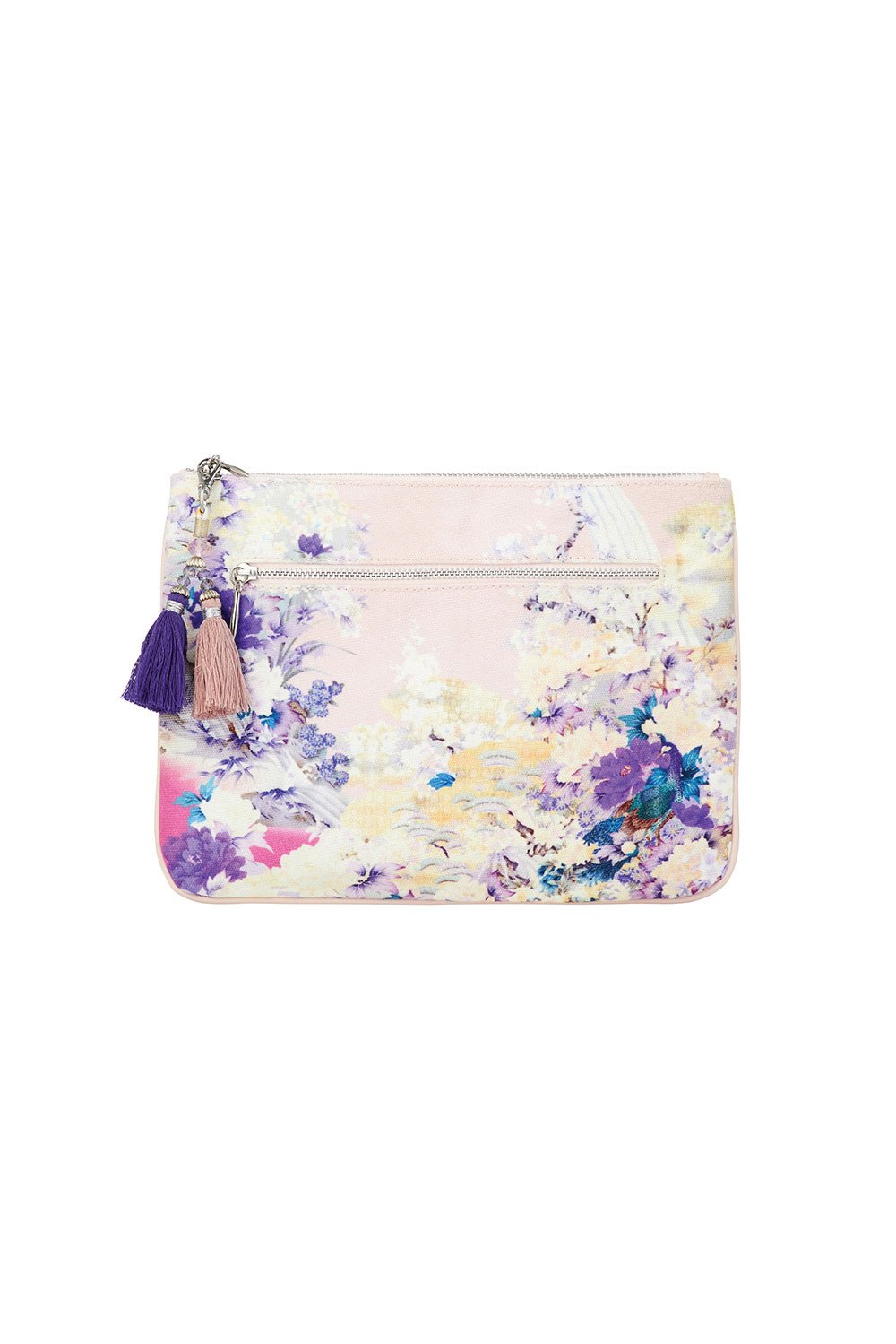 CAMILLA HARAJUKU HEIRESS SMALL CANVAS CLUTCH