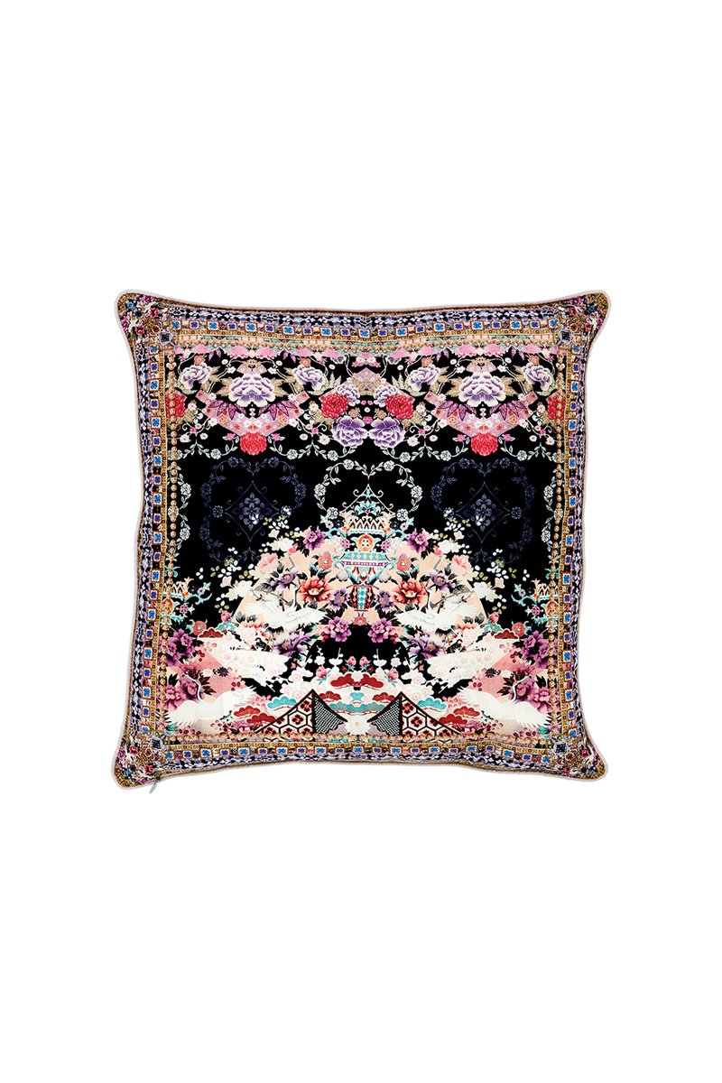 CAMILLA IN HER SHOES SMALL SQUARE CUSHION