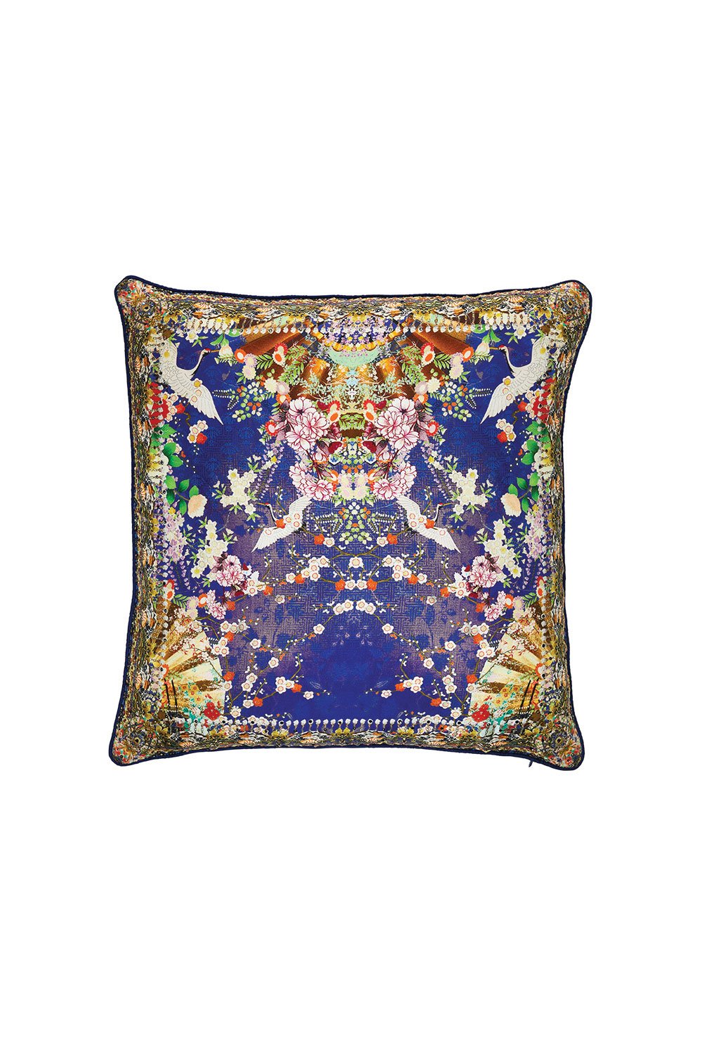 CAMILLA MAIKOS MIDNIGHT SMALL SQUARE CUSHION