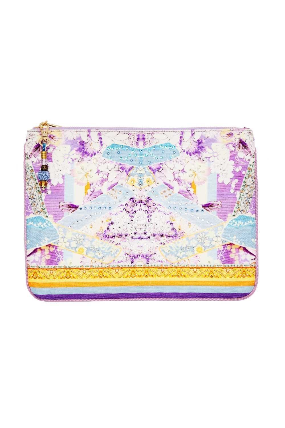SMALL CANVAS CLUTCH GIRL IN THE KIMONO