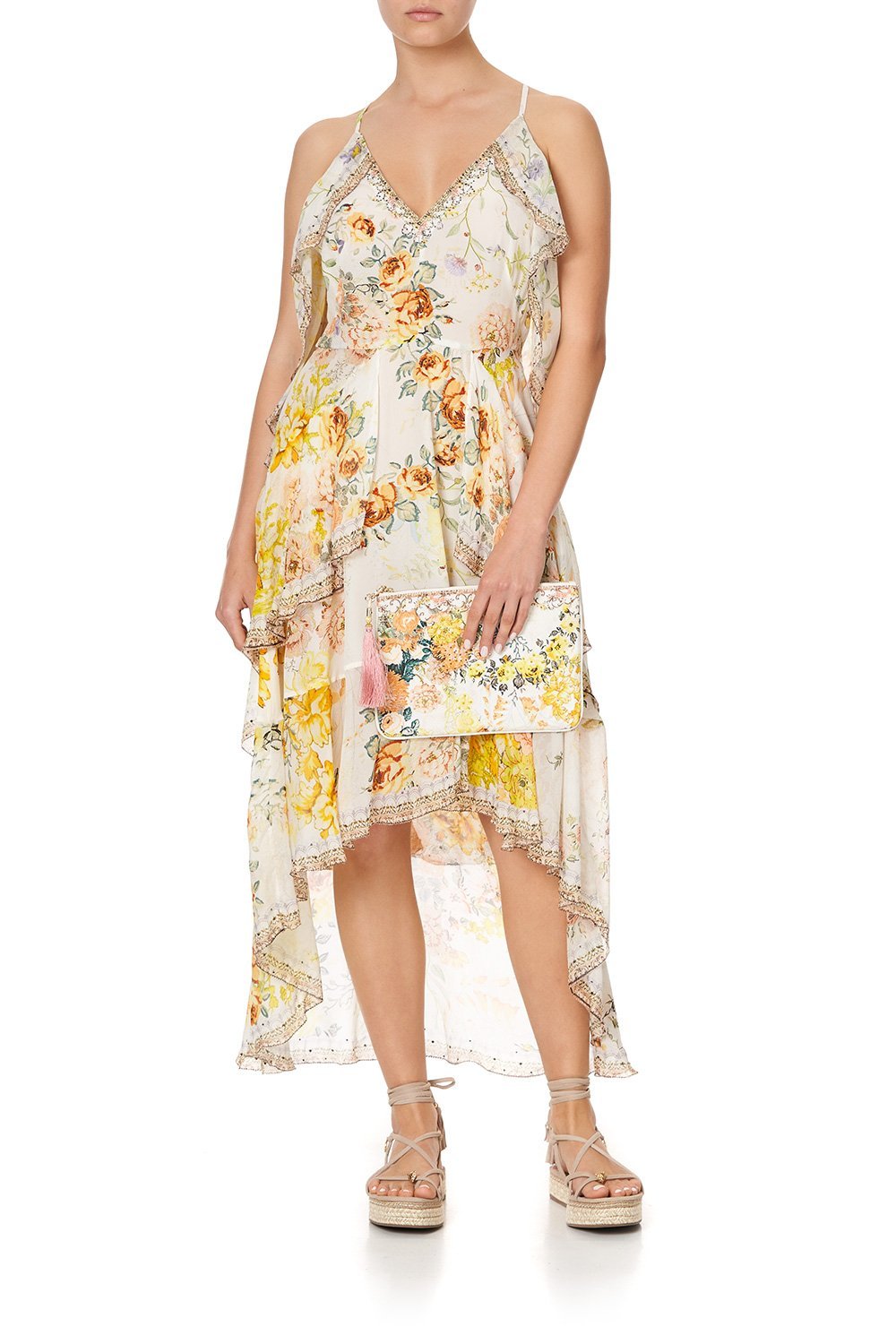 SMALL CANVAS CLUTCH IN THE HILLS OF TUSCANY