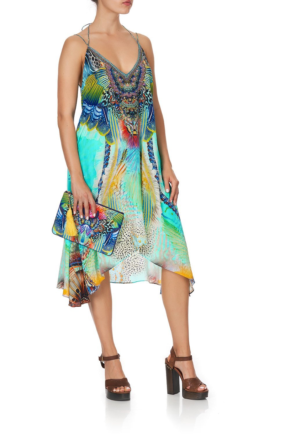 SMALL CANVAS CLUTCH REEF WARRIOR