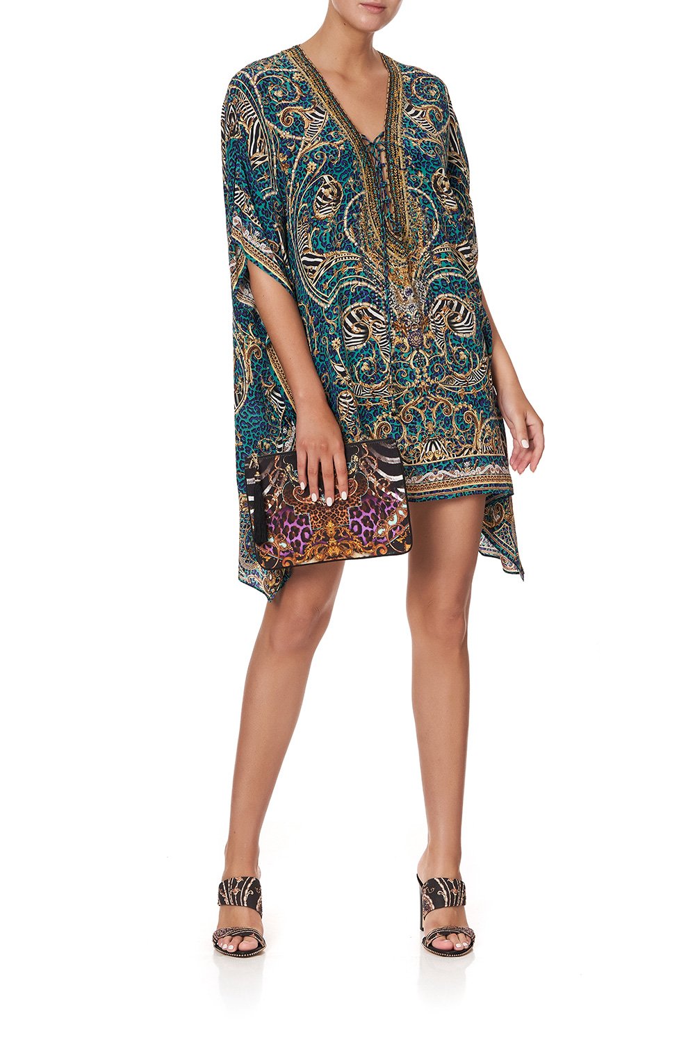 SMALL CANVAS CLUTCH SHES GOT GRACE