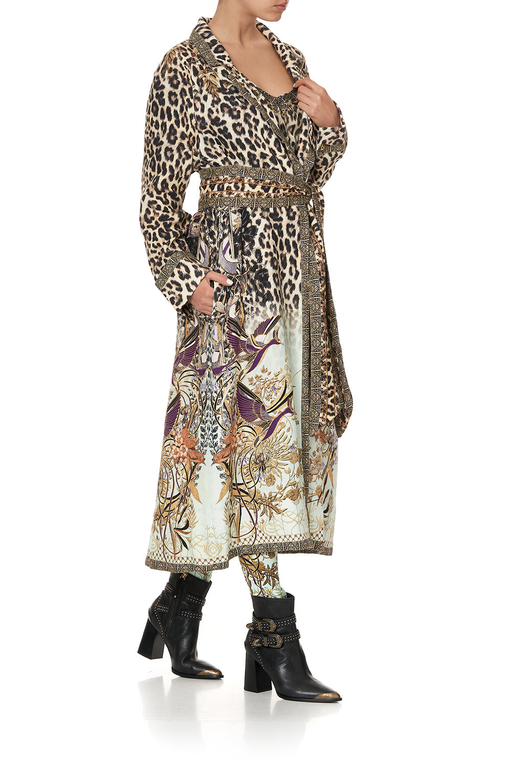 SOFT TRENCH WITH FRENCH CUFF NOMADIC NYMPH