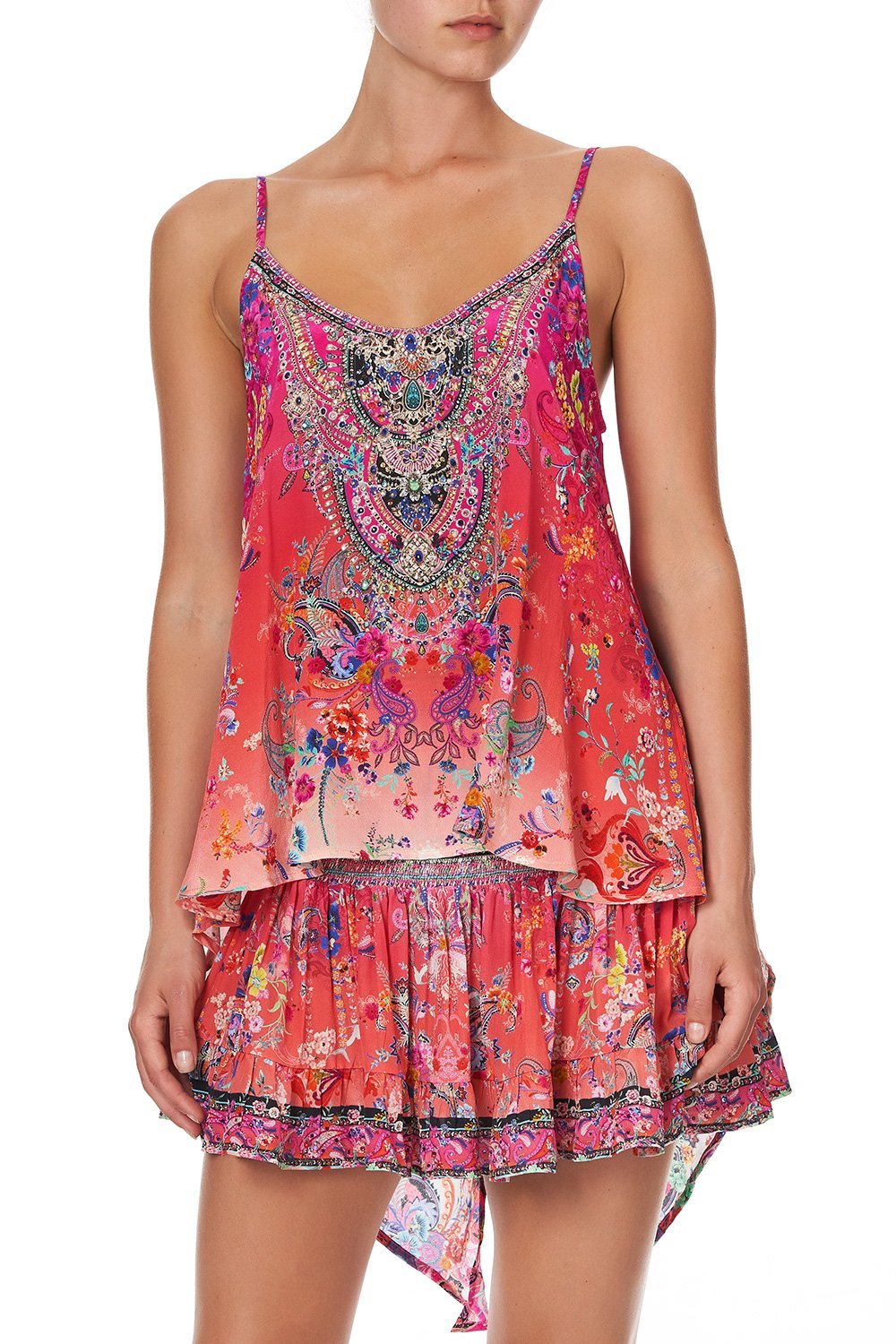 SPLIT BACK CAMI FREE LOVE