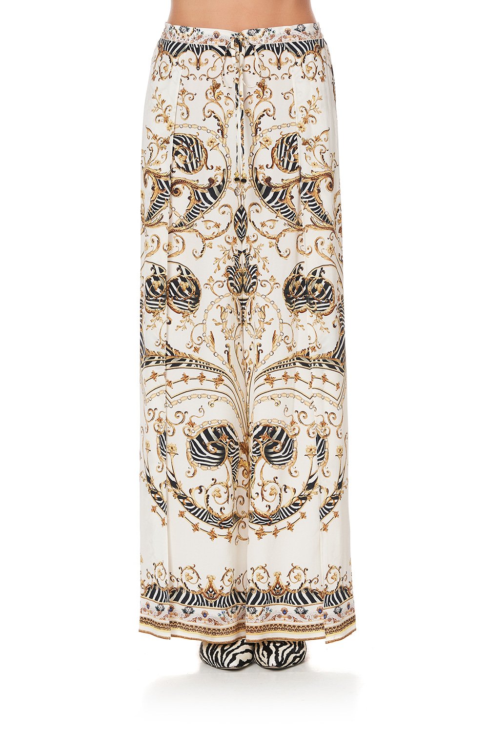 SPLIT PANT WITH DRAWSTRING WAIST NIGHT WAITING FOR DAY