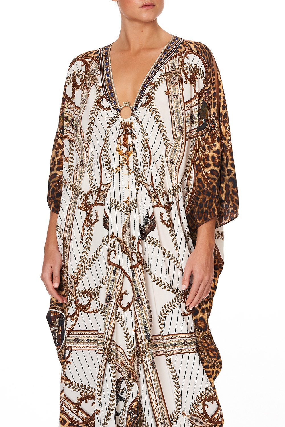 SPLIT SLEEVE KAFTAN WITH HARDWARE MIND YOUR MANOR