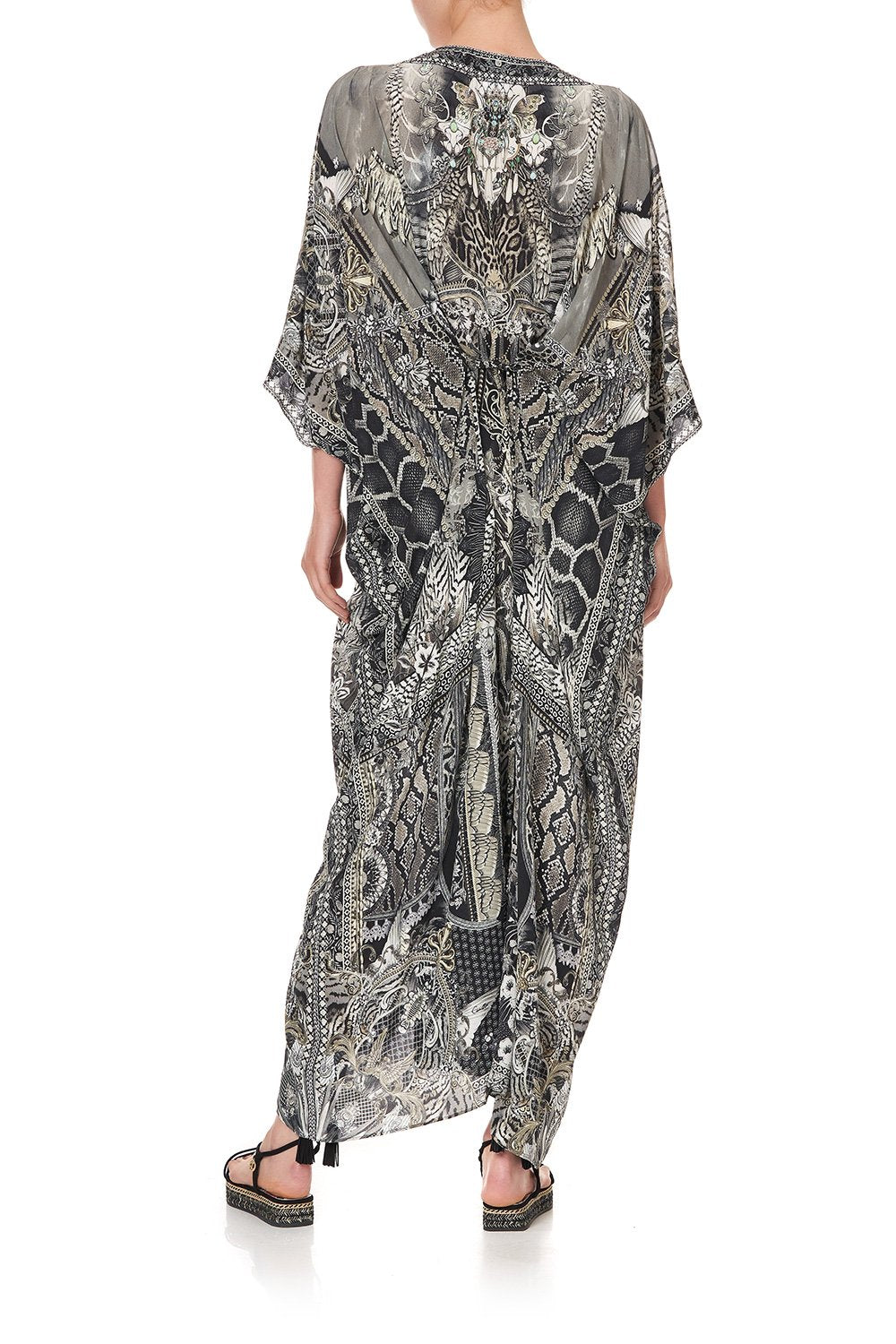 SPLIT SLEEVE KAFTAN WITH HARDWARE ONE TRIBE