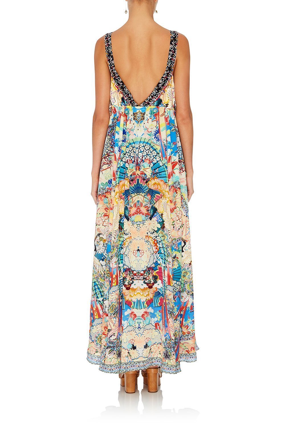 STRAP DRESS WITH GATHERED WAIST MISO IN LOVE