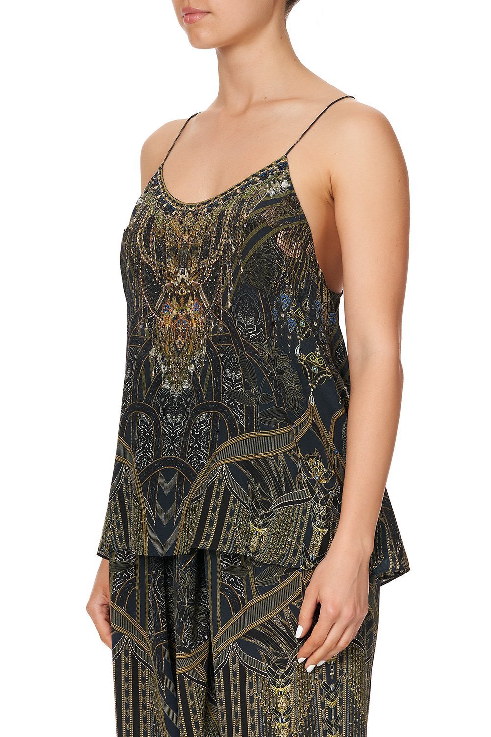 T BACK SHOESTRING TOP GREAT SCOTT