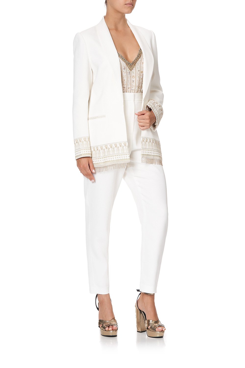 TAILORED MID LENGTH JACKET THE QUEENS CHAMBER