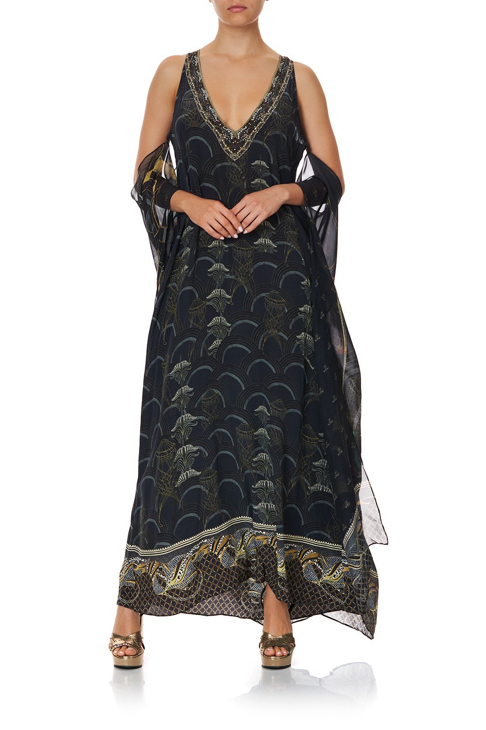 TIE FRONT MULTIWEAR DRESS WISE WINGS