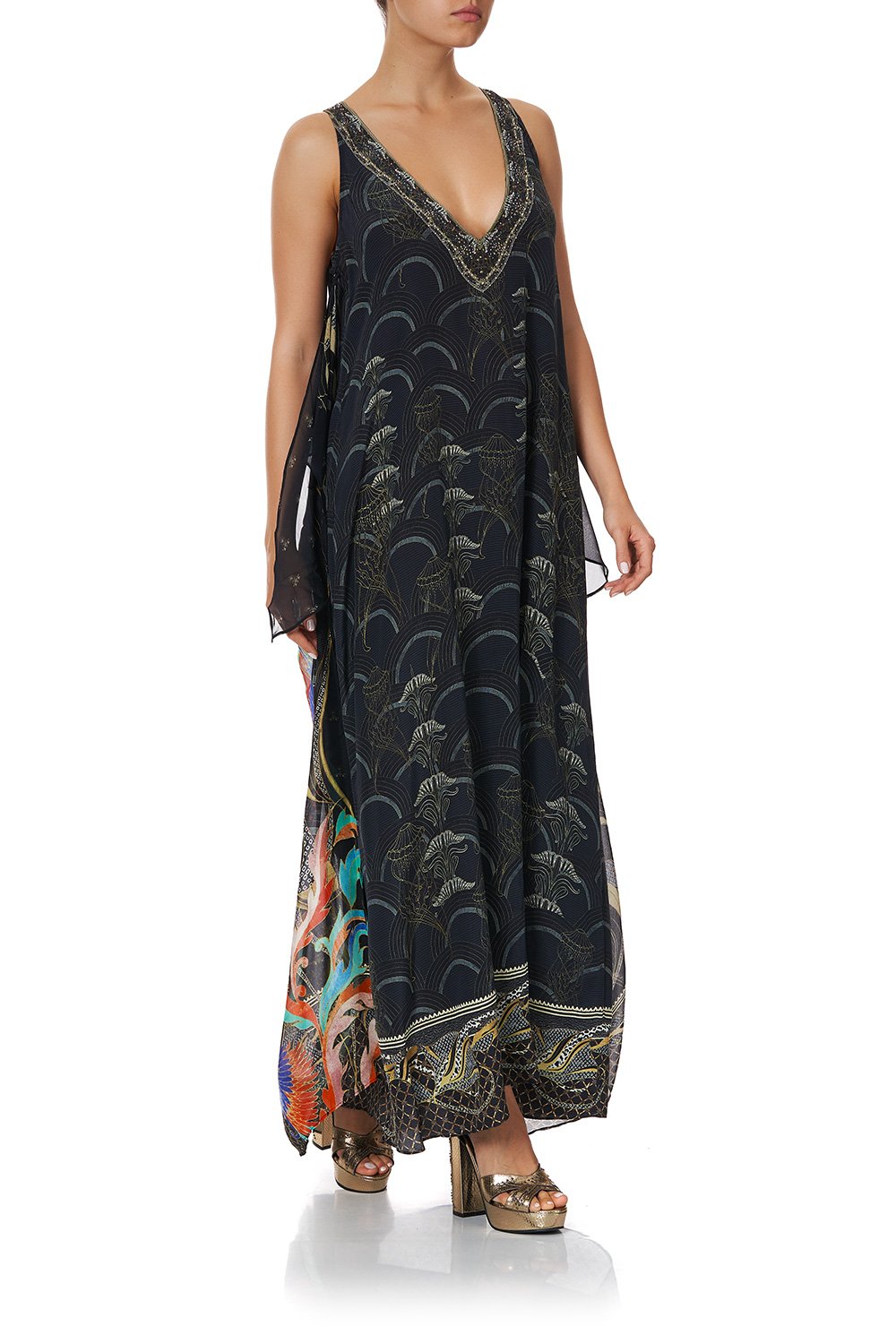 TIE FRONT MULTIWEAR DRESS WISE WINGS