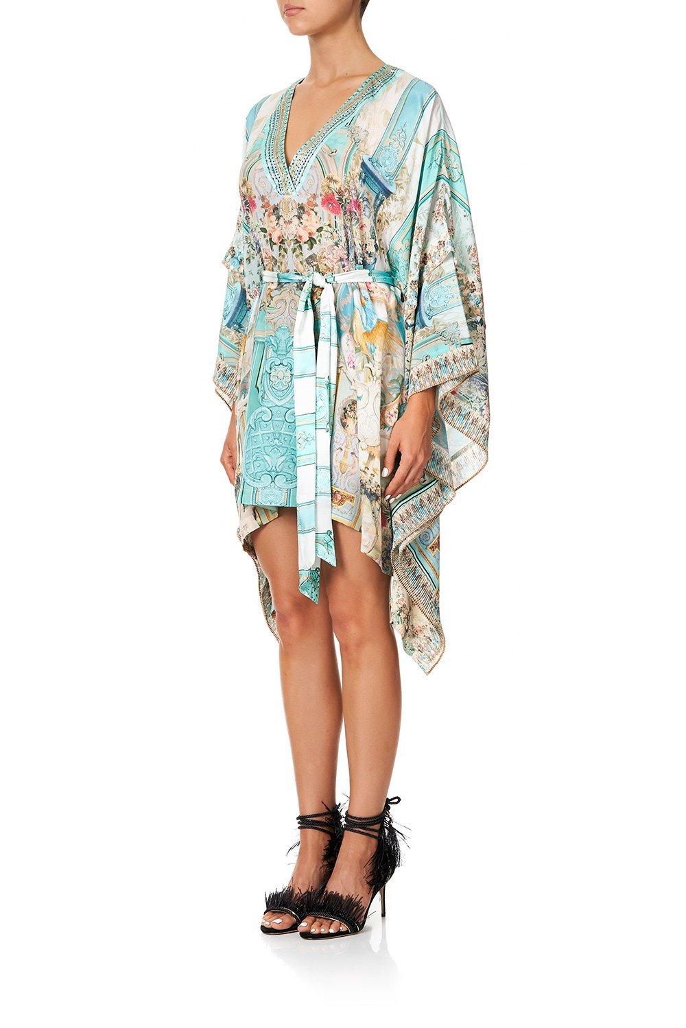 DOUBLE LAYER KIMONO SLEEVE DRESS I DREAM OF MARIE