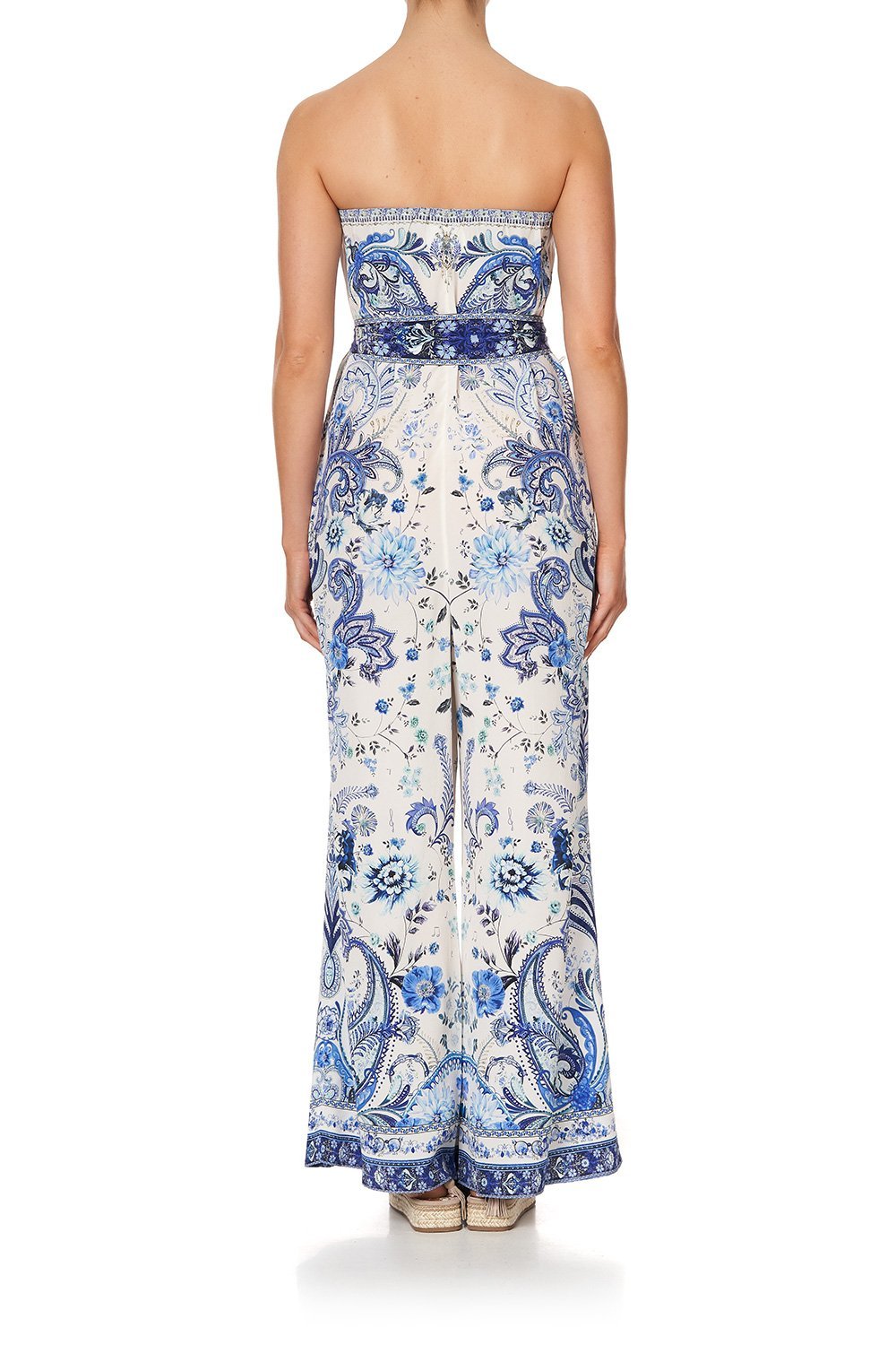 TIE WAIST STRAPLESS JUMPSUIT TALKING ABOUT A REVOLUTION