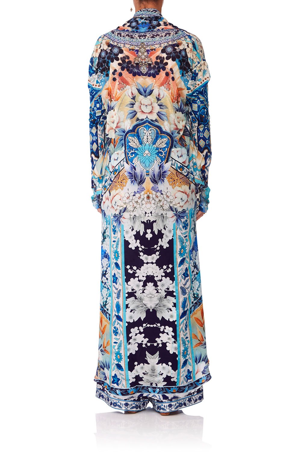 CAMILLA TOKYO TRIBE LONG CASUAL JACKET W POCKETS