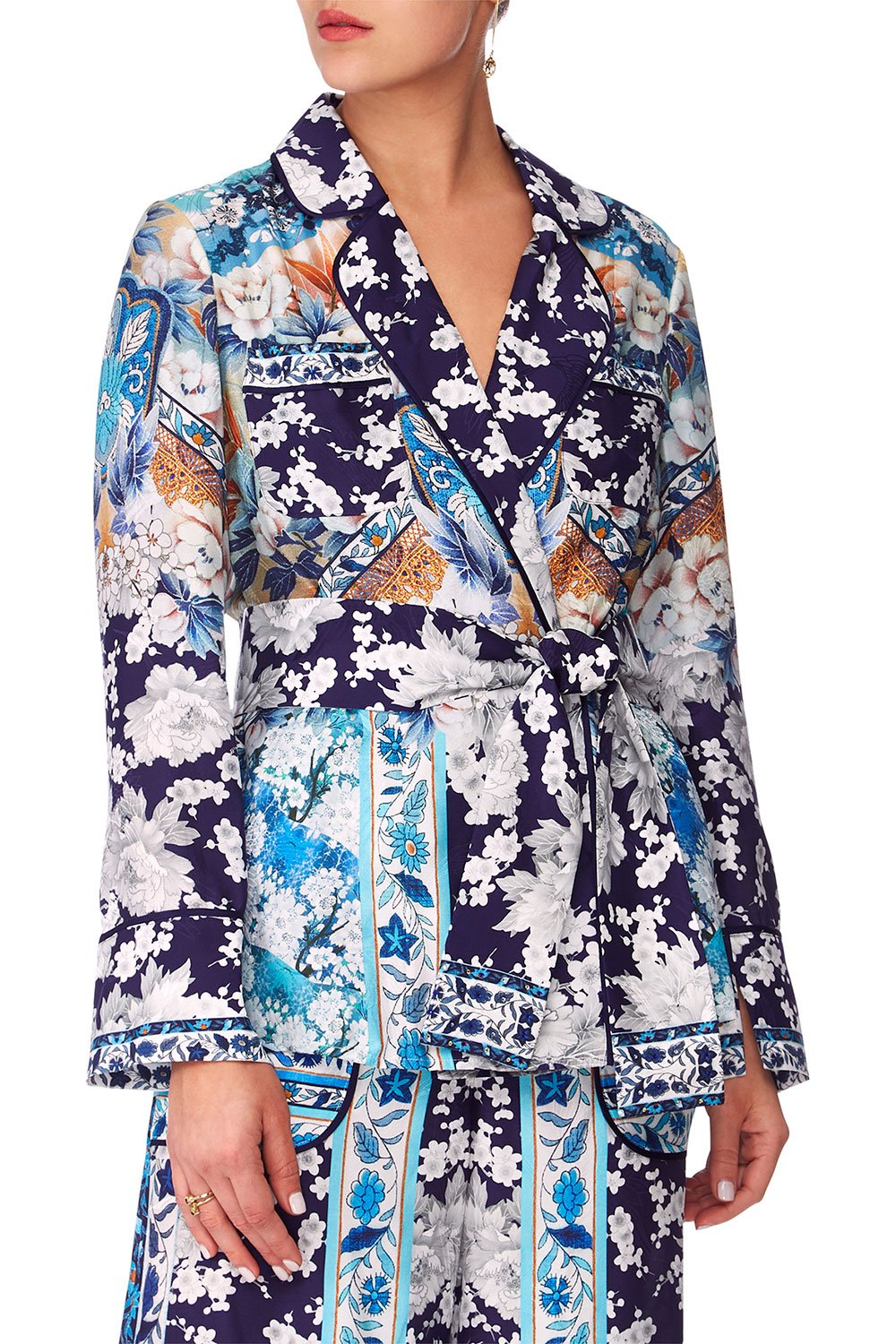 CAMILLA TOKYO TRIBE PAJAMA SUIT JACKET