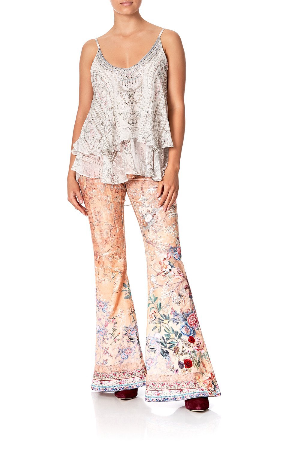 DOUBLE LAYERED CAMI CRYSTAL CASTLE