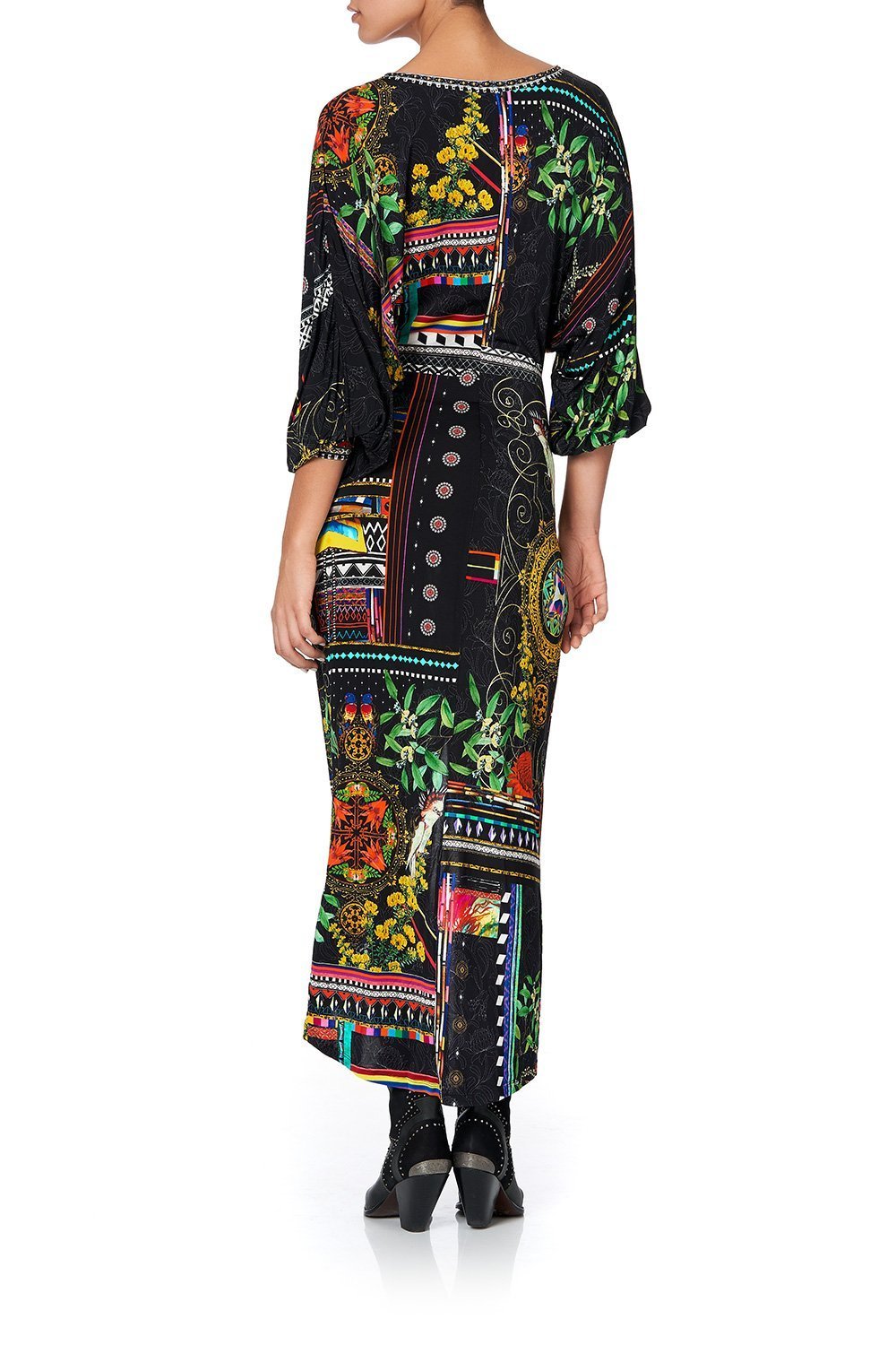 TWIST FRONT DRESS BLACKHEATH BETTY