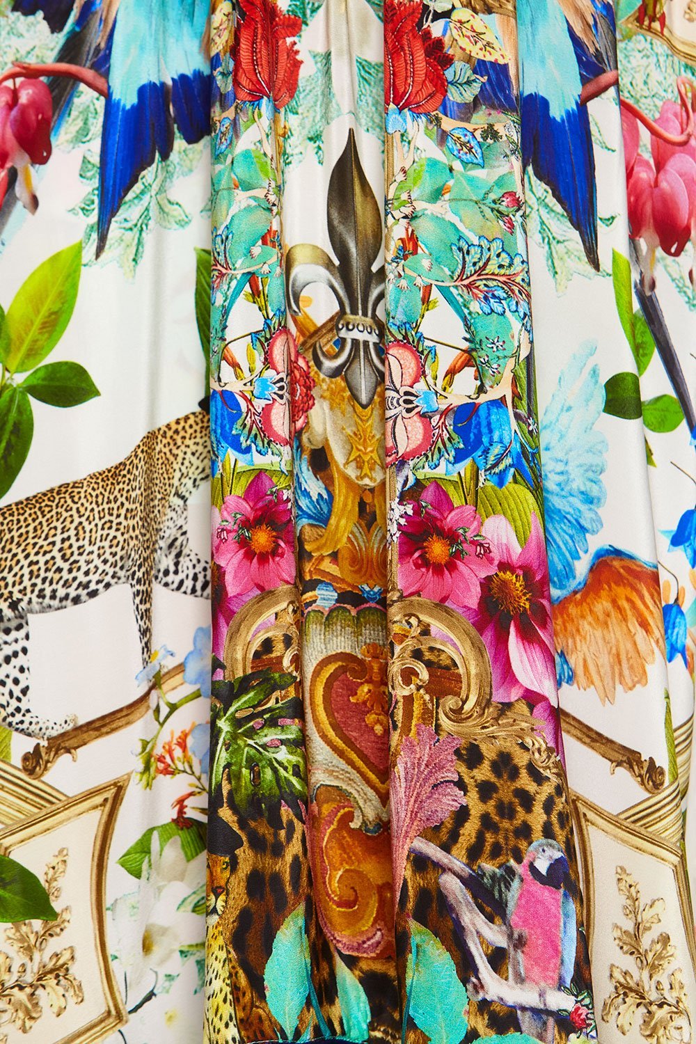 CAMILLA U-RING MAXI DRESS CHAMPAGNE COAST