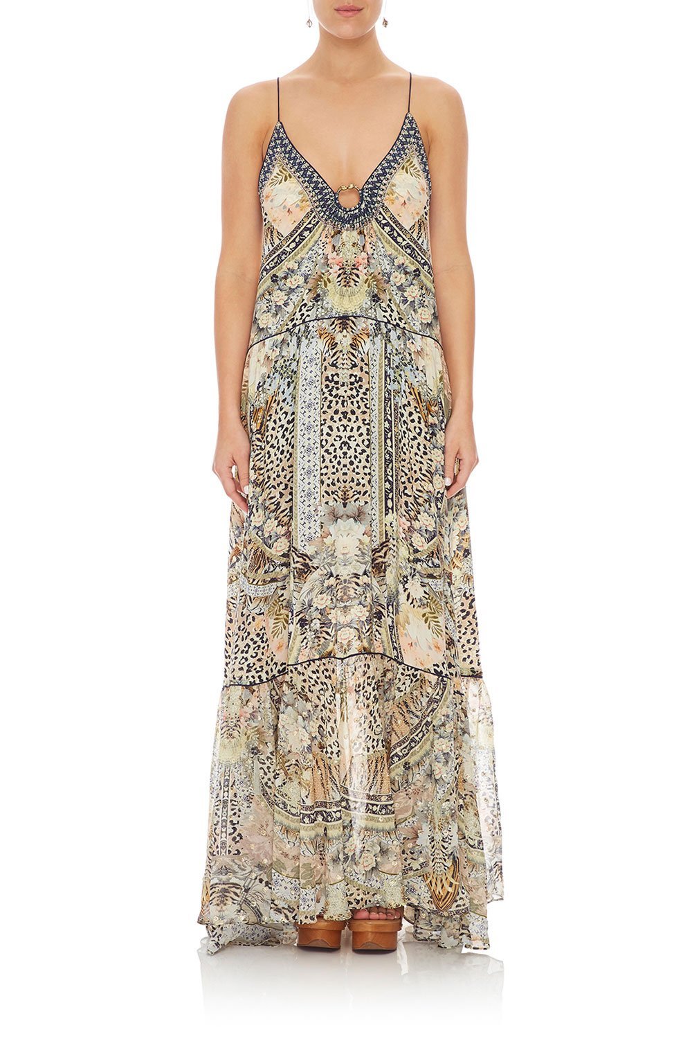 CAMILLA U-RING MAXI DRESS MOTO MAIKO