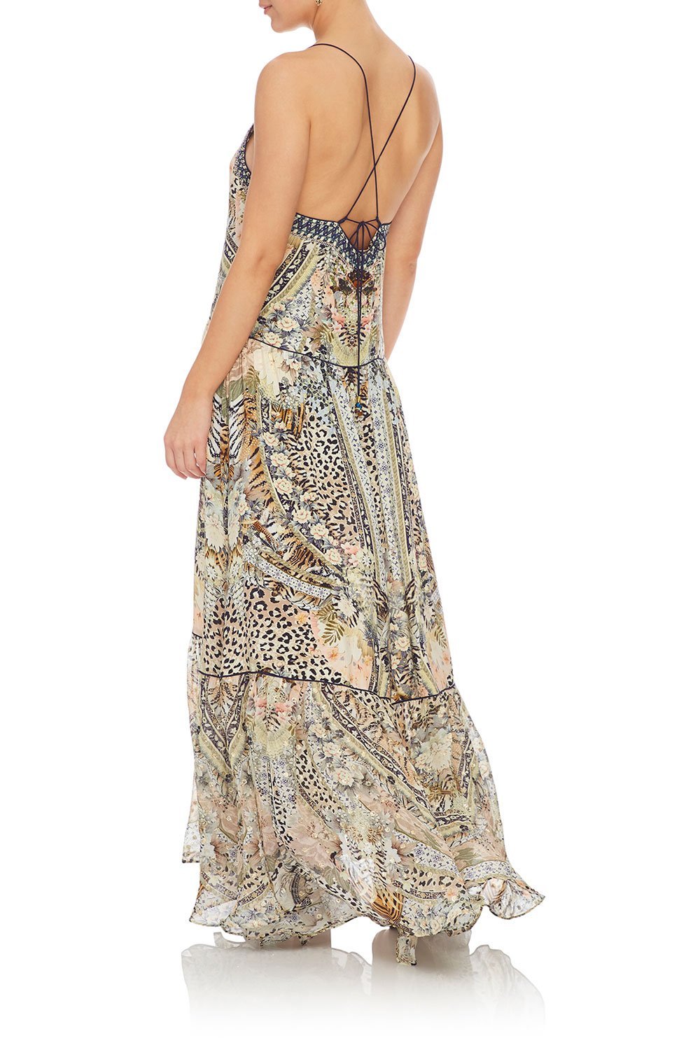 CAMILLA U-RING MAXI DRESS MOTO MAIKO