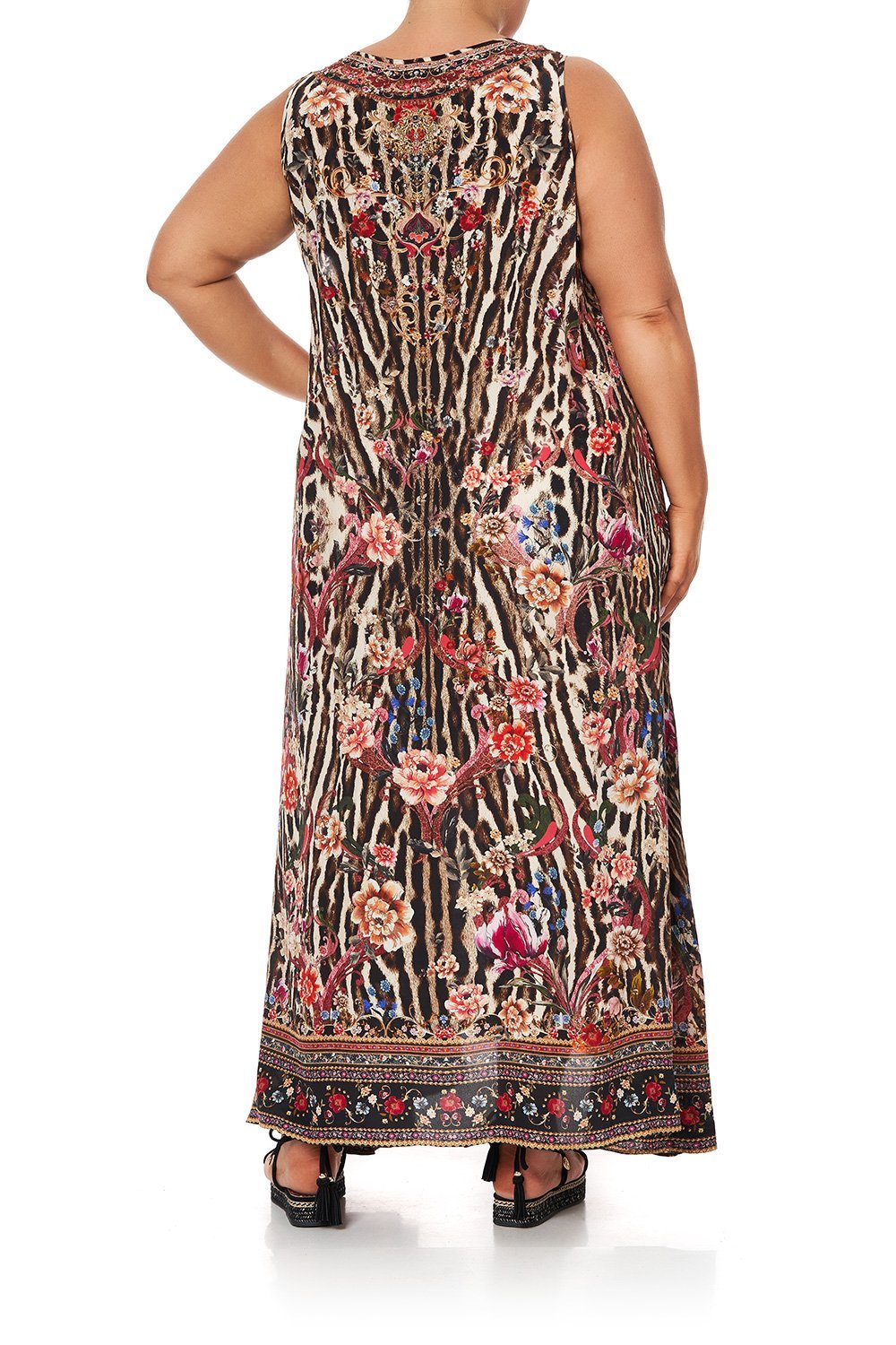 V NECK RACERBACK DRESS LIV A LITTLE