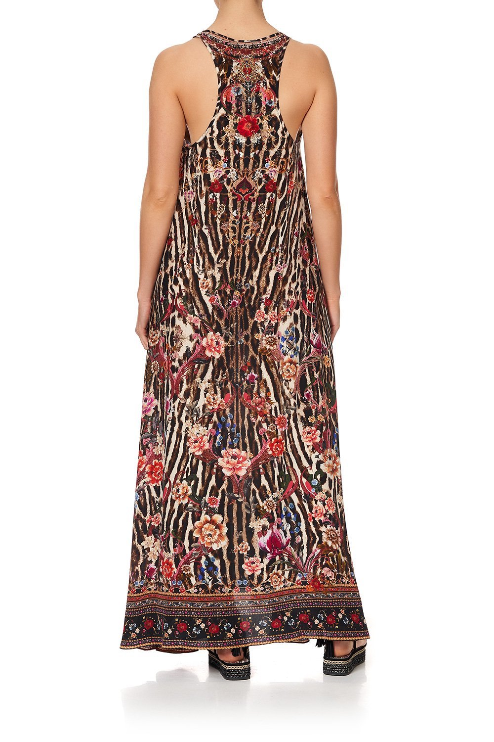 V NECK RACERBACK DRESS LIV A LITTLE