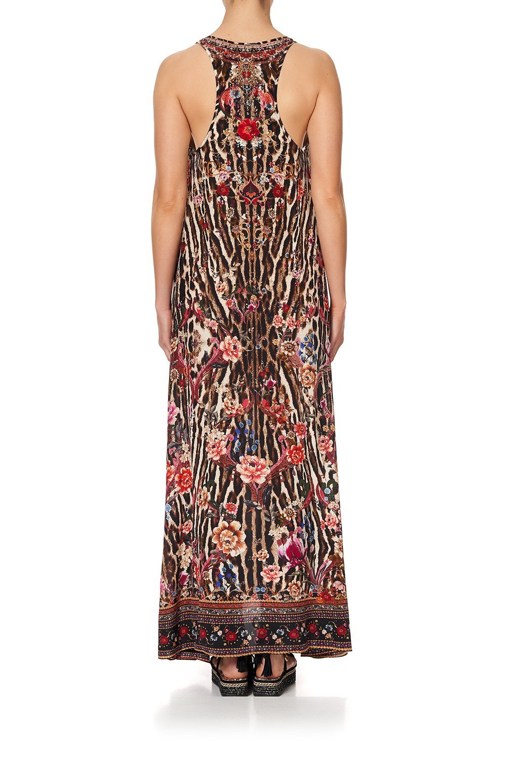 V NECK RACERBACK DRESS LIV A LITTLE