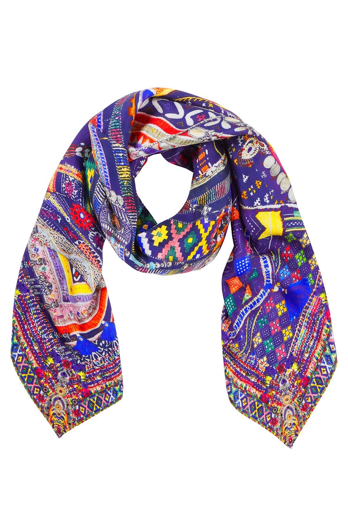 WHERE YOULL FIND ME LARGE SQUARE SCARF