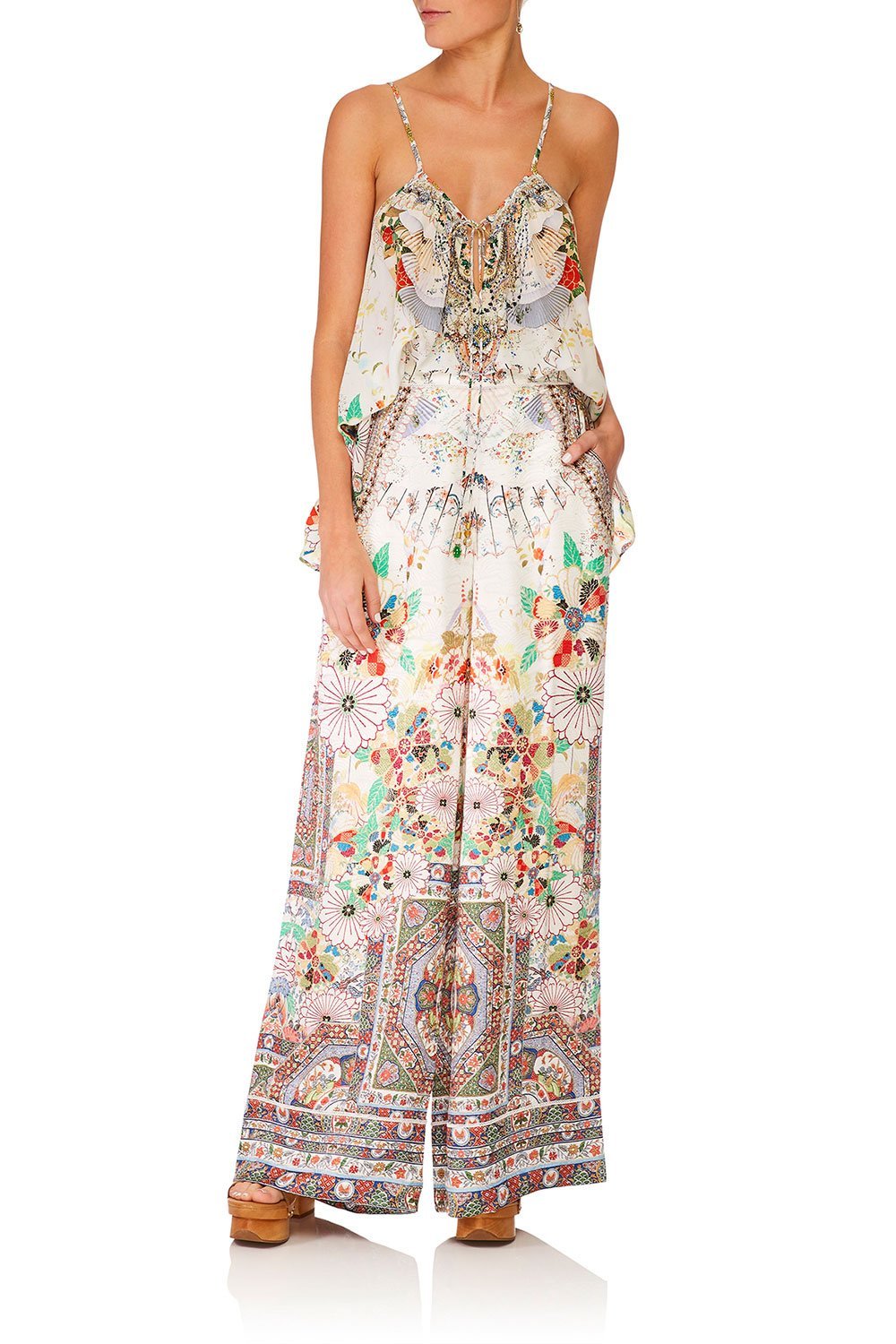 CAMILLA TIME AFTER TIME WIDE LEG PANT W CUFFS