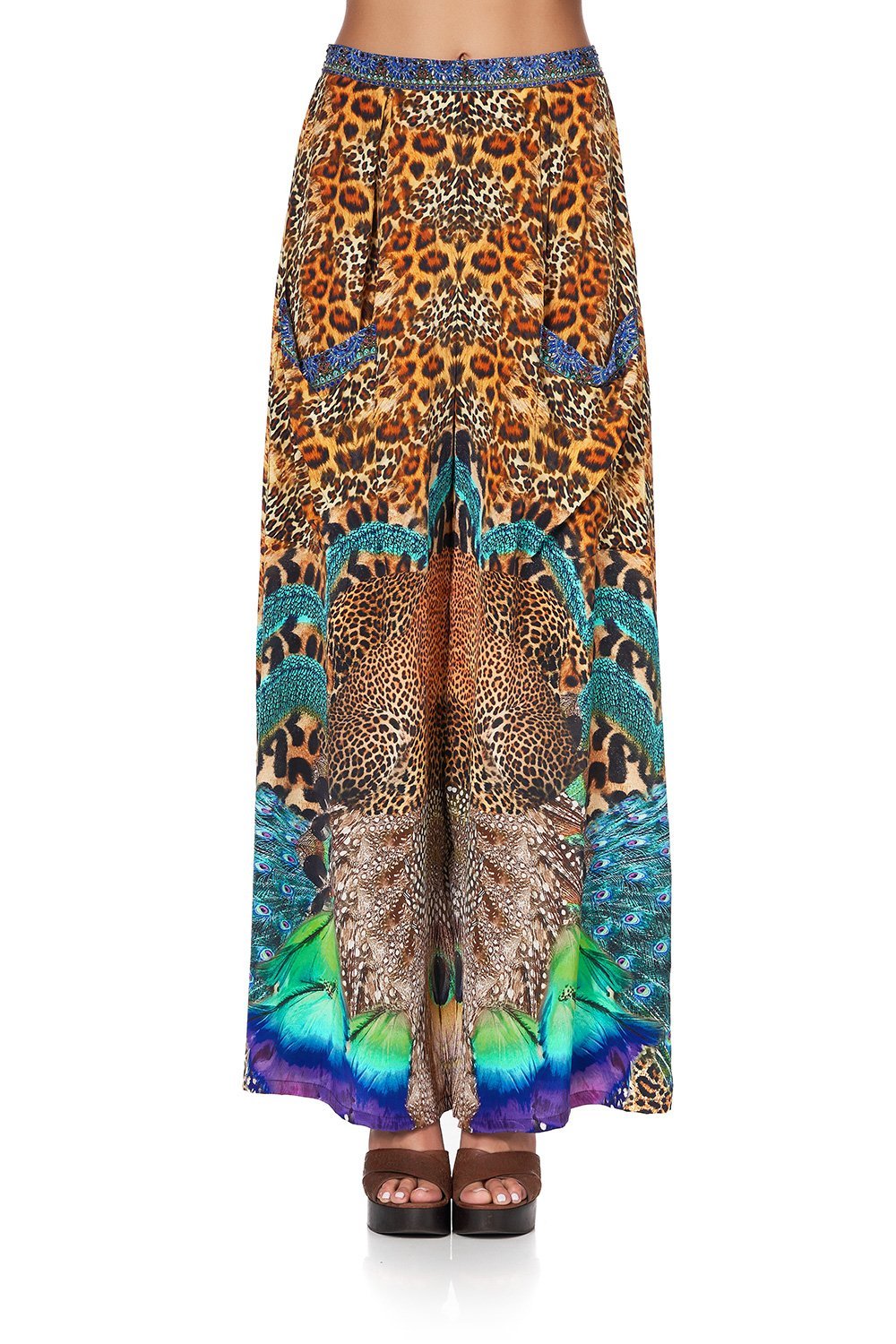 WIDE LEG TROUSER WITH FRONT POCKETS MOTHER XANADU