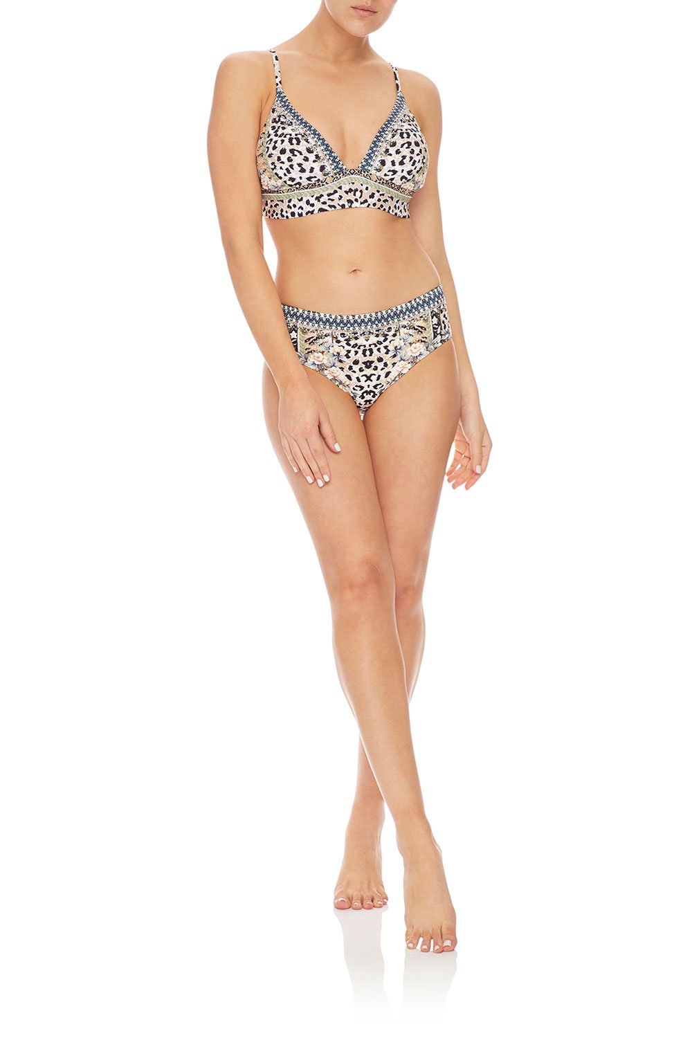 CAMILLA WIDE MID RISE PANT MOTO MAIKO