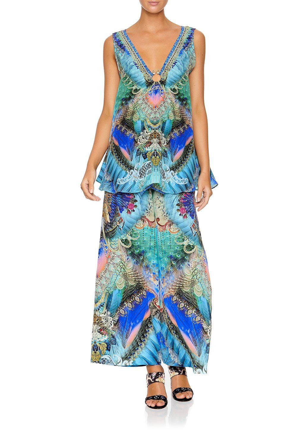 CAMILLA WIDE STRAP U-RING TOP FREEDOM FLIGHT