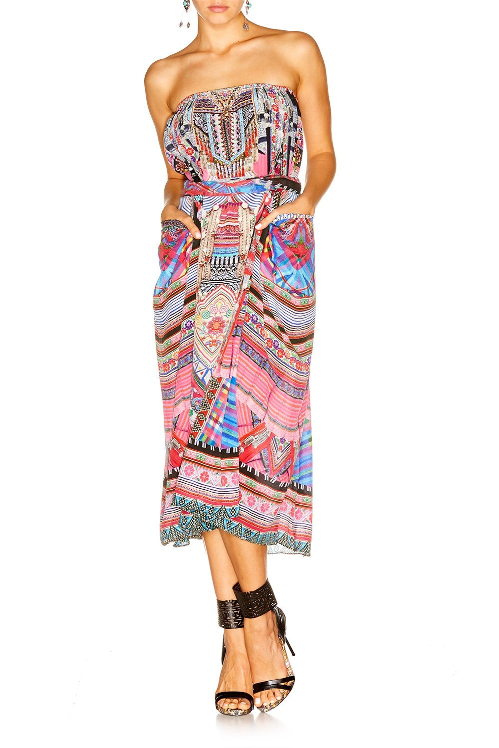 HANI HEAVEN POCKET SKIRT DRESS