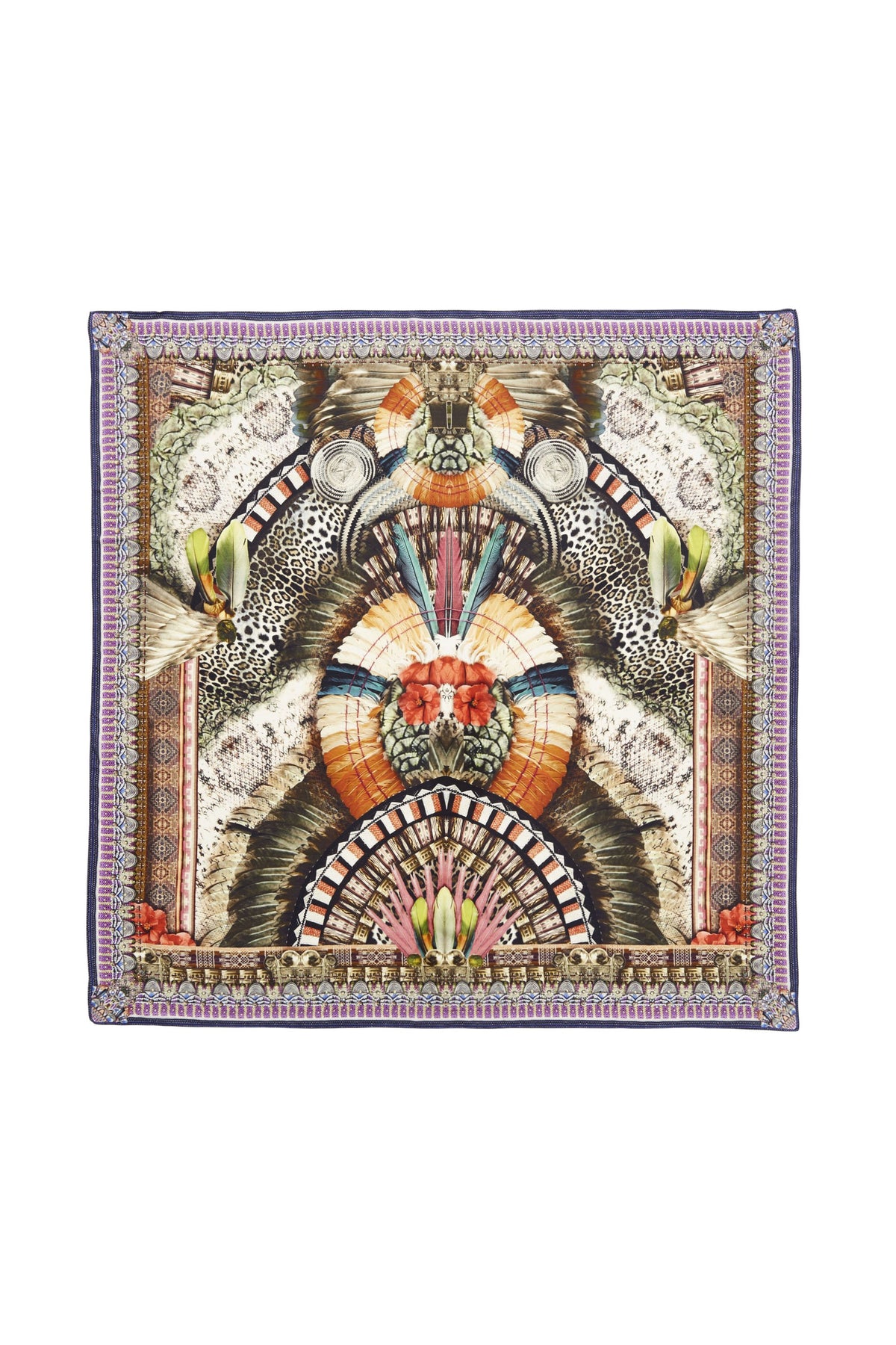 LIGHT MY FIRE LARGE SQUARE SCARF