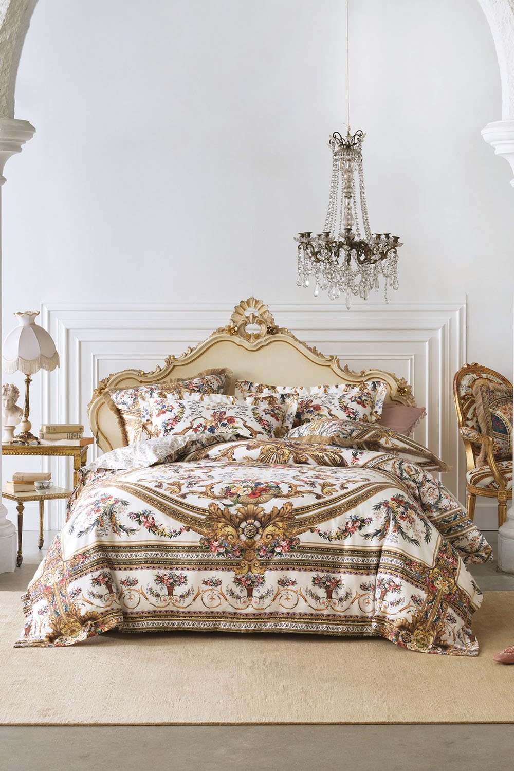 KING BED QUILT COVER SET OLYMPE ODE