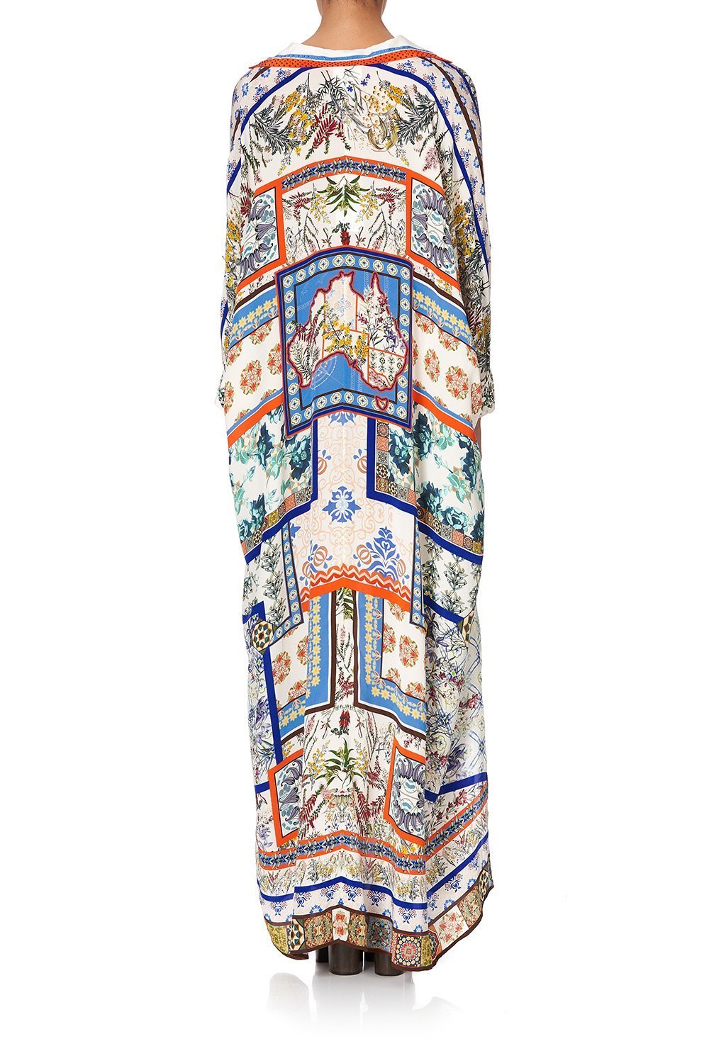 LONG COLLARED KAFTAN GONE COAST