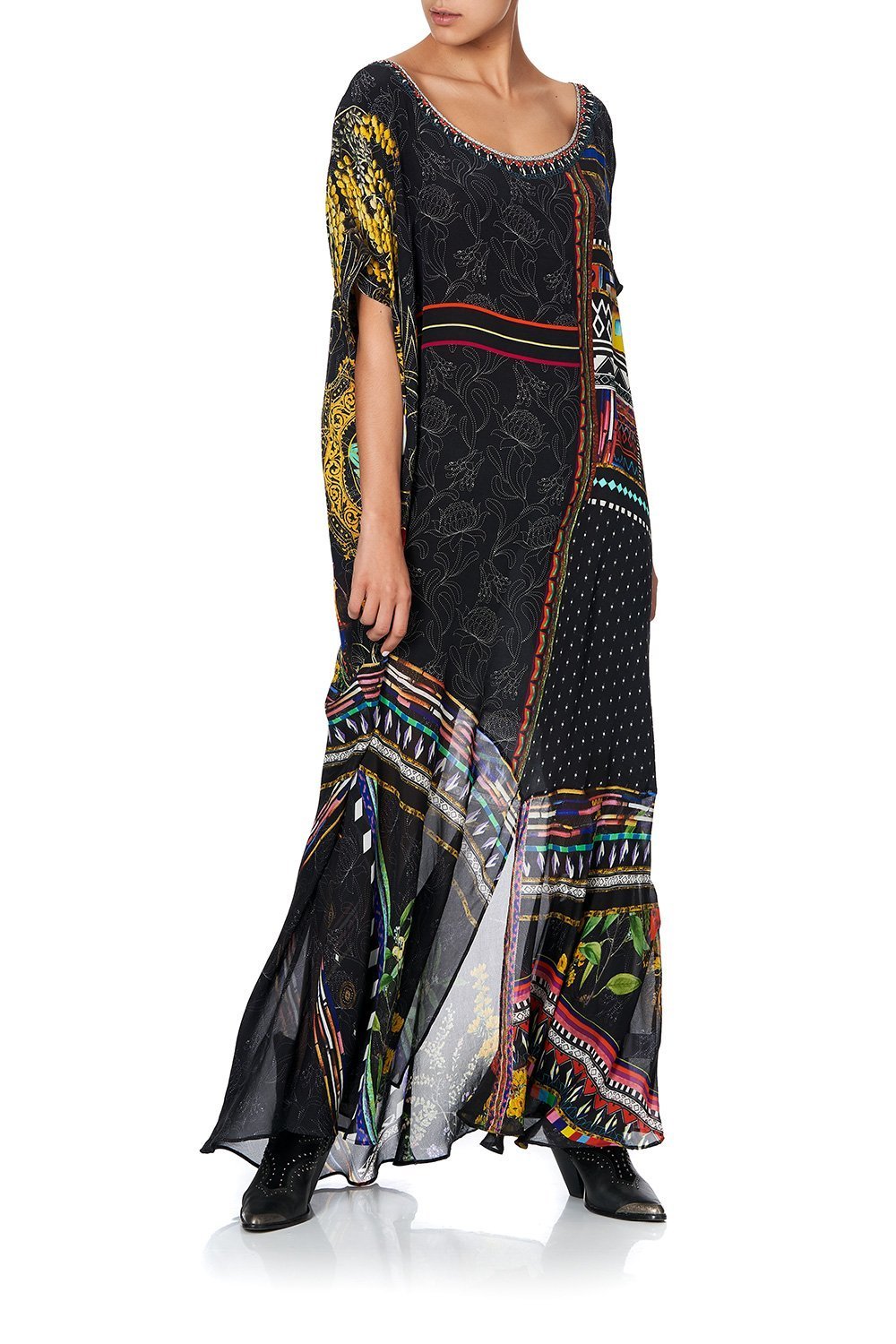 PANELLED HEM KAFTAN BLACKHEATH BETTY