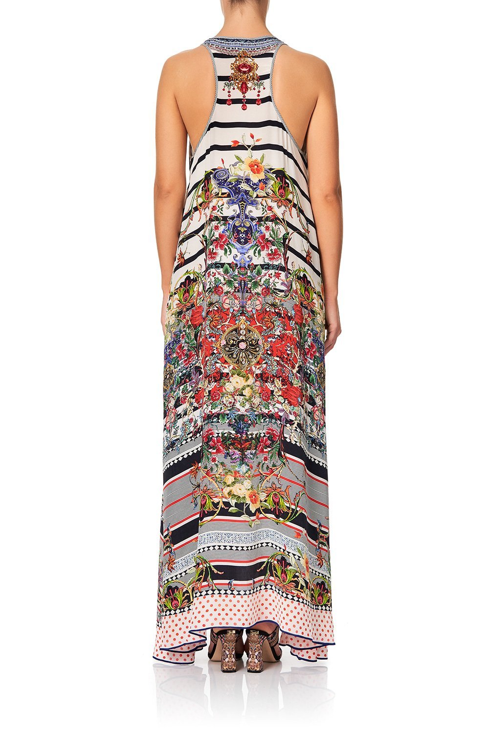 V NECK RACERBACK DRESS JOIE DE VIVRE