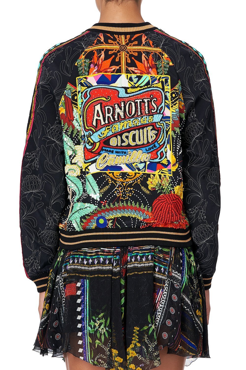 RAGLAN SLEEVE BOMBER JACKET ARNOTTS