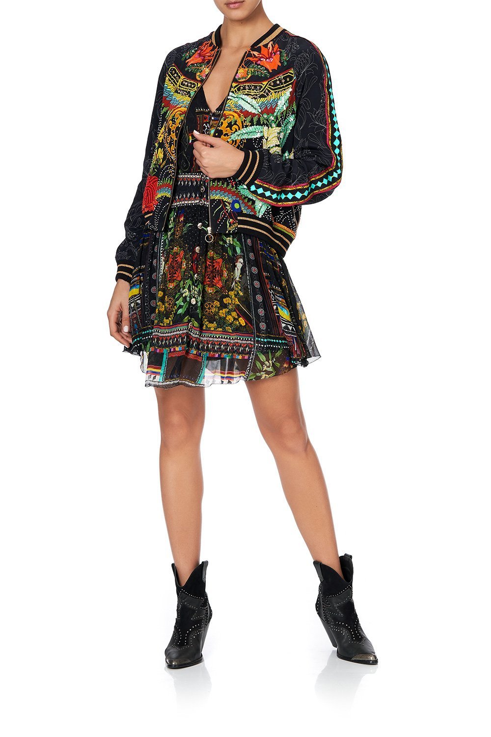 RAGLAN SLEEVE BOMBER JACKET ARNOTTS